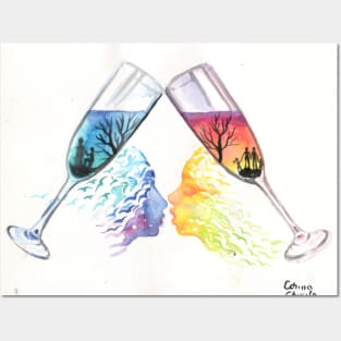 A story about love marriage and family Posters and Art